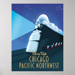 Chicago Pacific Northwest Poster