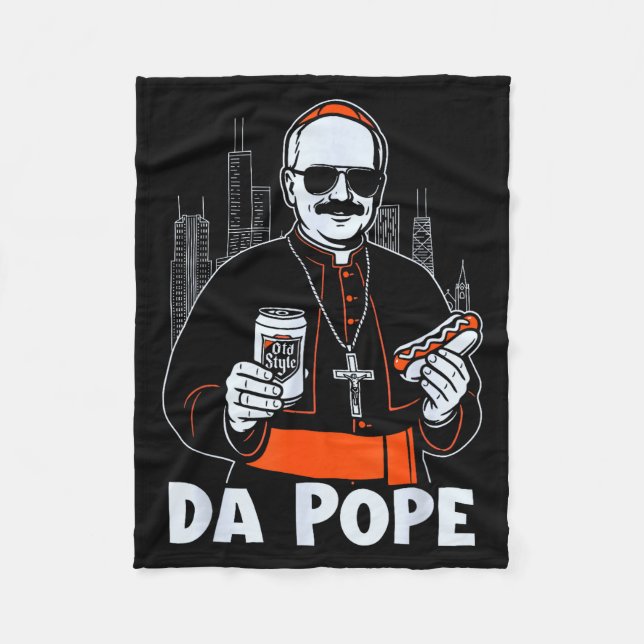 Chicago Pe Leo Xiv Da Pe New Pe Tribute Godmother  Fleecedecke (Vorderseite)
