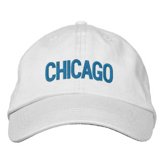 Chicago Personalisierte verstellbare Mütze Bestickte Kappe