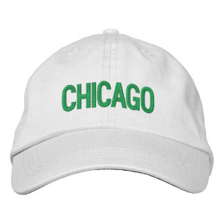 Chicago Personalisierte verstellbare Mütze Bestickte Kappe