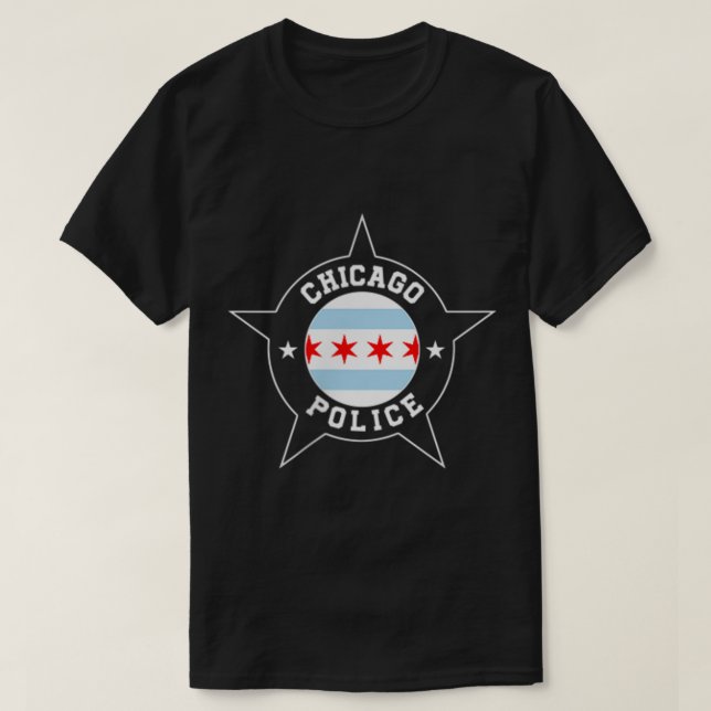 Chicago Police T Shirt  CPD493 (Design vorne)
