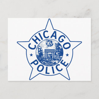 Chicago Police (VINTAG) Postkarte