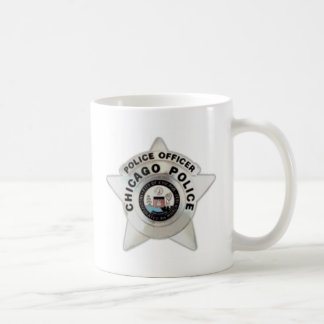 Chicago-Polizei-Abzeichen Tasse