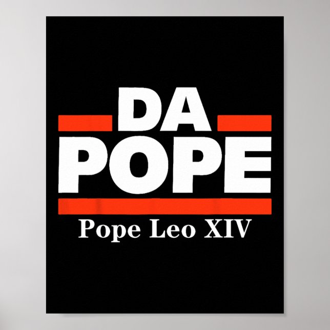 Chicago Pope Leo Xiv Shirt Kardinal Robert Prevost Poster (Vorne)