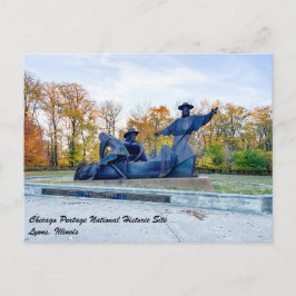 Chicago Portage National Historic Site Postkarte