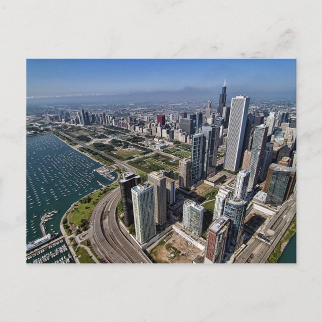 Chicago Postcard Postkarte (Vorderseite)