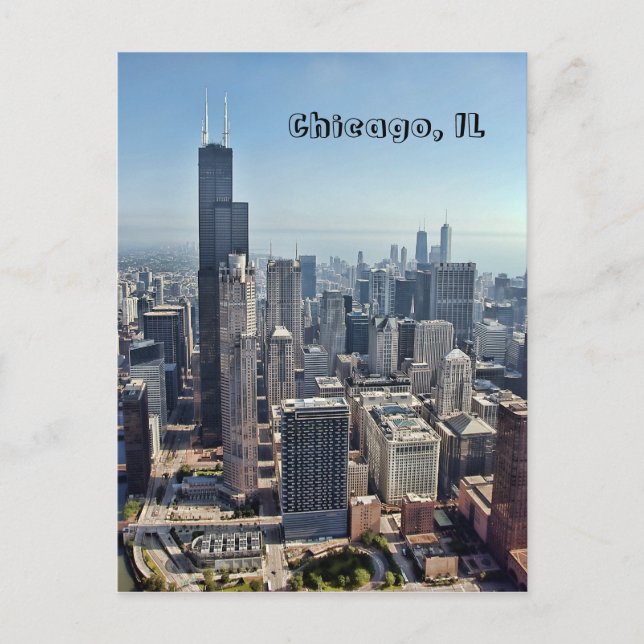 Chicago Postcard Postkarte (Vorderseite)