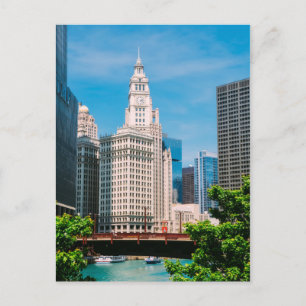 Chicago postcard postkarte