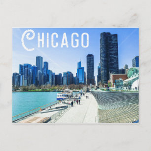 Chicago Postcard Postkarte