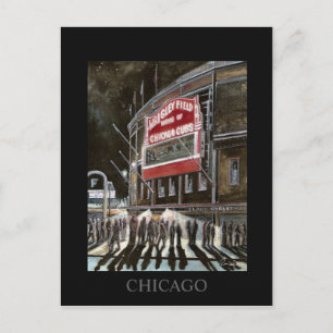 Chicago Postcard Randsom Art Postkarte