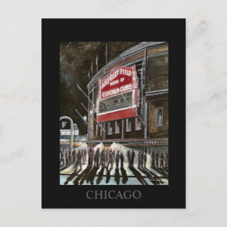 Chicago Postcard Randsom Art Postkarte