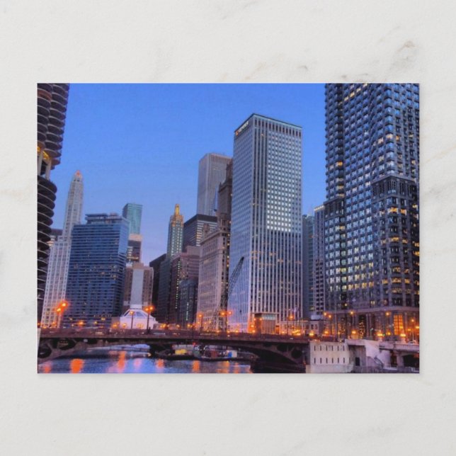 CHICAGO POSTKARTE (Vorderseite)