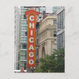 Chicago Postkarte