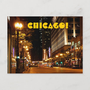 Chicago Postkarte