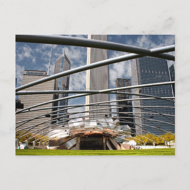 Chicago Postkarte (Vorderseite)