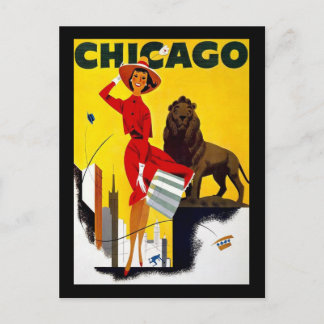 Chicago Postkarte