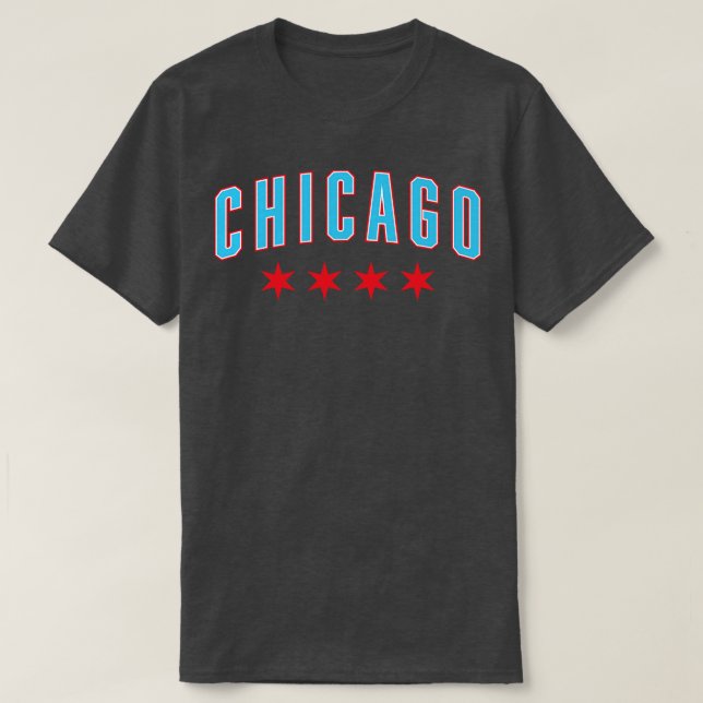 Chicago Pride Baseball Fan T-Shirt Wave Your Flag  (Design vorne)