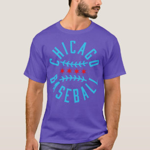 Chicago Pride Baseball Fan Tee Schwenk deine Flagg