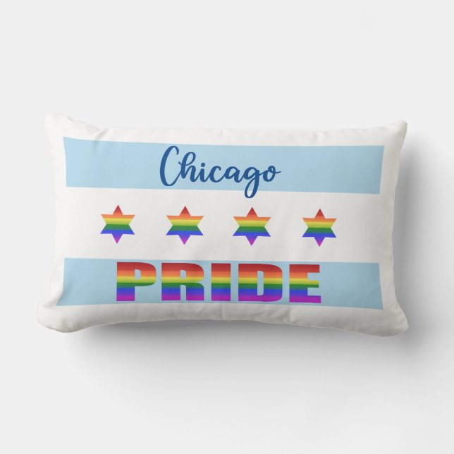 Chicago Pride Lendenkissen (Vorderseite)