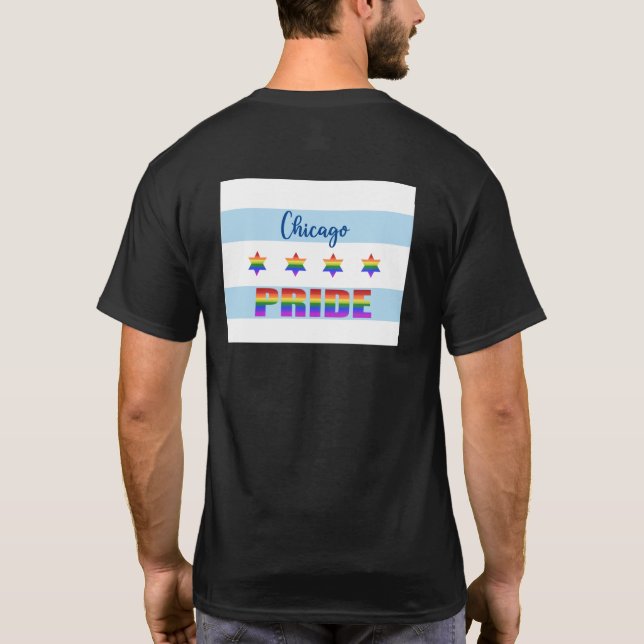 Chicago Pride T-Shirt (Rückseite)