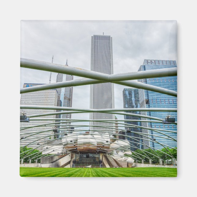 Chicago Pritzker Pavilion Magnet (Vorne)