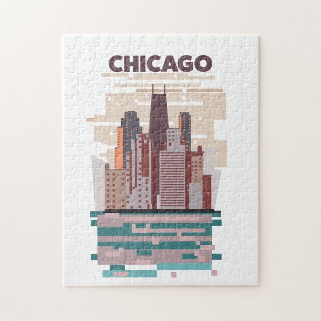 Chicago Puzzle (Vertikal)