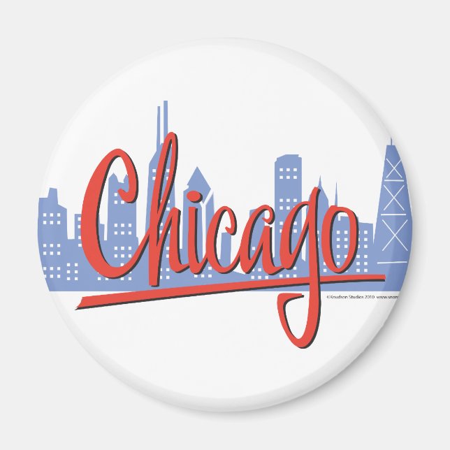 CHICAGO-RED MAGNET (Vorne)