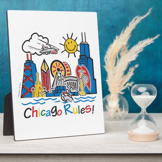 Chicago Regeln Fotoplatte (Seite)