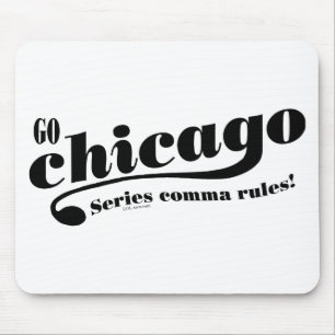 Chicago-Regeln Mousepad