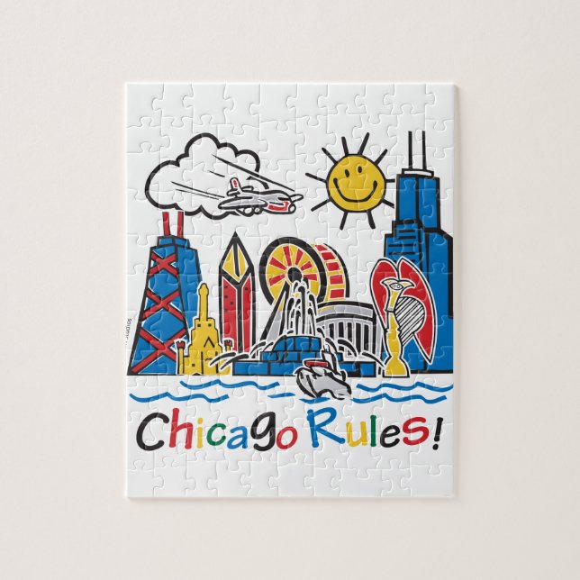 Chicago Regeln Puzzle (Vertikal)