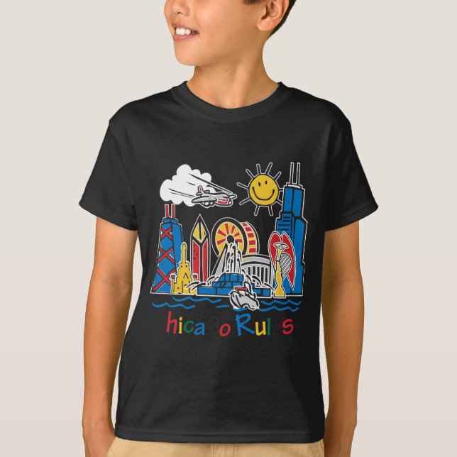 Chicago Regeln T-Shirt (Vorderseite)
