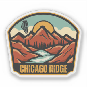 Chicago Ridge, Illinois  Aufkleber