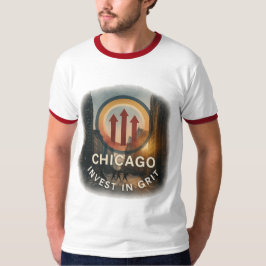 Chicago Ringer T-Shirt | Vintager Festigkeitsstil