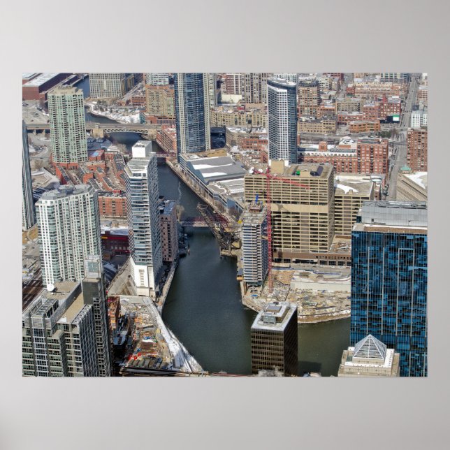 Chicago River Poster (Vorne)