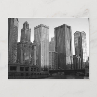 Chicago River Postkarte