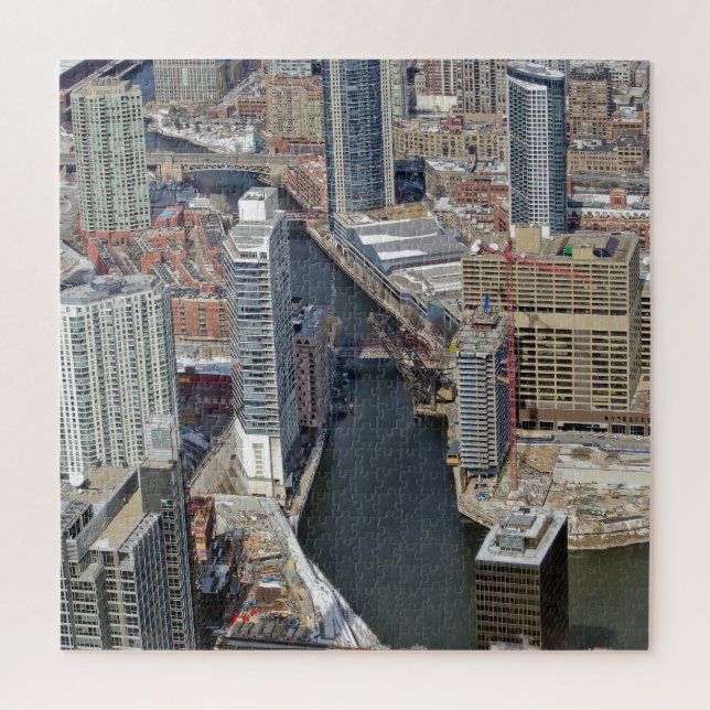 Chicago River Puzzle (Vertikal)