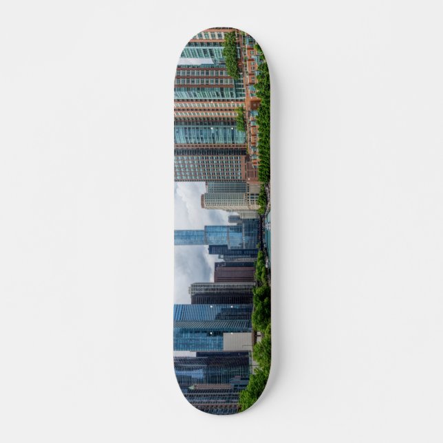 Chicago River und Trump Tower Skateboard (Vorne)