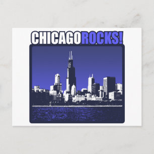 Chicago Rocks! Postkarte