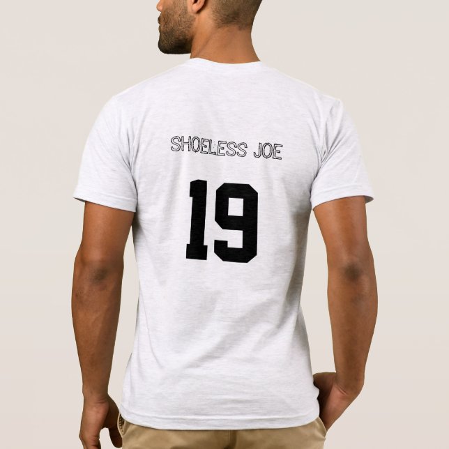 CHICAGO SHOELESS JOE JERSEY T - SHIRT #19 (Rückseite)