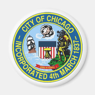 Chicago Siegel Magnet