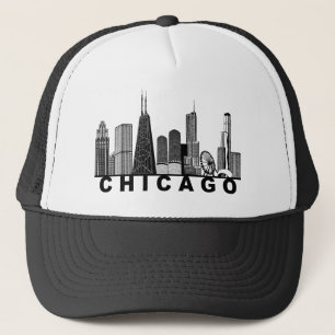 Chicago-Silhouette Truckerkappe