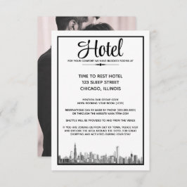 Chicago Skyline Begleitkarte