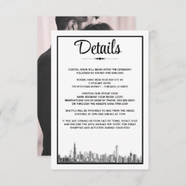 Chicago Skyline Begleitkarte