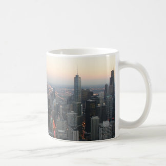 Chicago Skyline bei Sunset Kaffeetasse