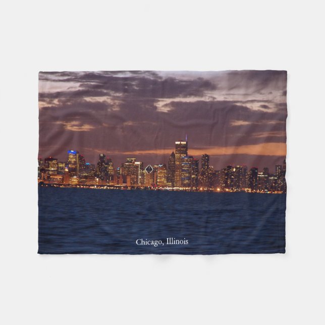 Chicago Skyline Decke (Vorderseite (Horizontal))