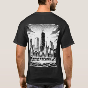 Chicago Skyline Graphic T - Shirt
