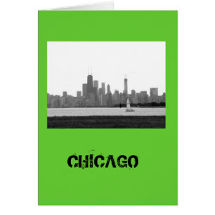 Chicago Skyline Karte