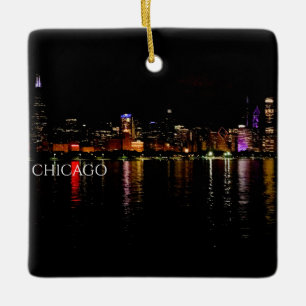 Chicago Skyline Keramikornament