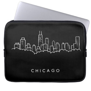 Chicago-Skyline Laptopschutzhülle