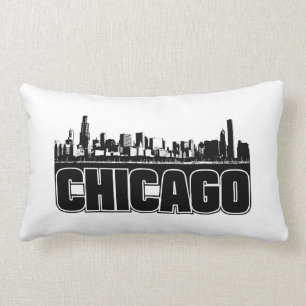 Chicago-Skyline Lendenkissen